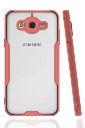 Newface Samsung Galaxy J7 Kılıf Platin Silikon - Pembe resmi