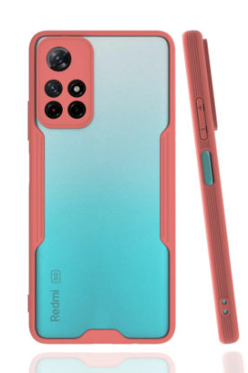 Newface Xiaomi Redmi Note 11T Kılıf Platin Silikon - Pembe resmi
