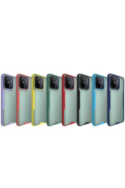 Newface Xiaomi Redmi 12C Kılıf Platin Silikon - Pembe resmi