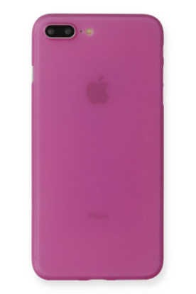 Newface iPhone 7 Plus Kılıf PP Ultra İnce Kapak - Pembe resmi