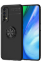 Newface Realme 7 Kılıf Range Yüzüklü Silikon - Siyah resmi