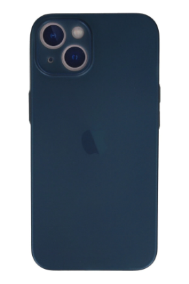 Newface iPhone 13 Mini Kılıf PP Ultra İnce Kapak - Mavi resmi