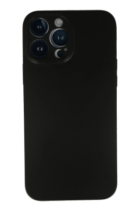 Newface iPhone 13 Pro Max Kılıf PP Ultra İnce Kapak - Siyah resmi