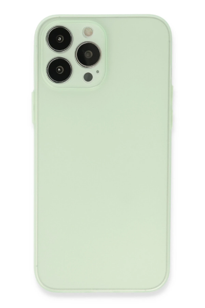 Newface iPhone 13 Pro Kılıf Puma Silikon - Açık Yeşil resmi