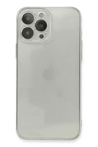 Newface iPhone 13 Pro Max Kılıf Fly Lens Silikon - Şeffaf resmi