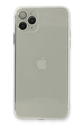 Newface iPhone 11 Pro Max Kılıf Fly Lens Silikon - Şeffaf resmi