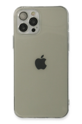 Newface iPhone 12 Pro Kılıf Fly Lens Silikon - Şeffaf resmi