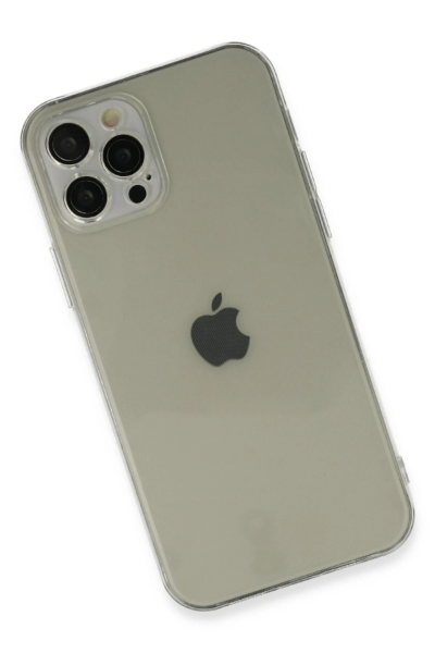 Newface iPhone 12 Pro Kılıf Fly Lens Silikon - Şeffaf resmi