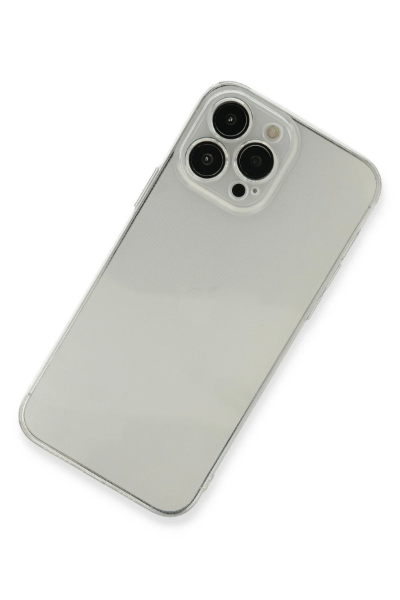 Newface iPhone 13 Pro Kılıf Fly Lens Silikon - Şeffaf resmi