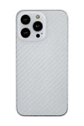 Newface iPhone 13 Pro Kılıf Karbon PP Silikon - Şeffaf resmi