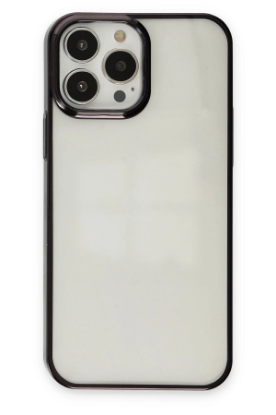 Newface iPhone 13 Pro Kılıf Element Silikon - Siyah resmi