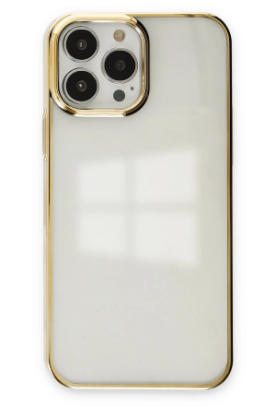 Newface iPhone 13 Pro Kılıf Element Silikon - Gold resmi