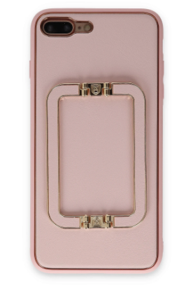Newface iPhone 7 Plus Kılıf Coco Elit Kapak - Pembe resmi