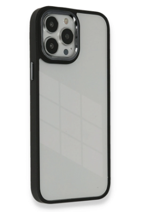 Newface iPhone 13 Pro Kılıf Dora Kapak - Siyah resmi