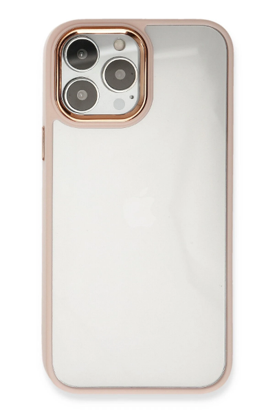 Newface iPhone 13 Pro Kılıf Dora Kapak - Pudra resmi