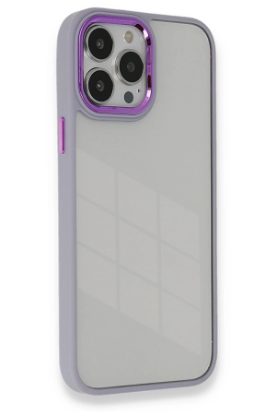 Newface iPhone 13 Pro Kılıf Dora Kapak - Lila resmi