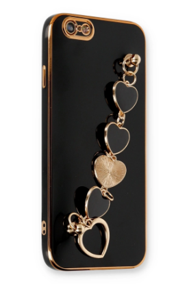 Newface iPhone 6 Kılıf Esila Silikon - Siyah resmi