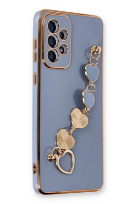 Newface Samsung Galaxy A33 5G Kılıf Esila Silikon - Gri resmi