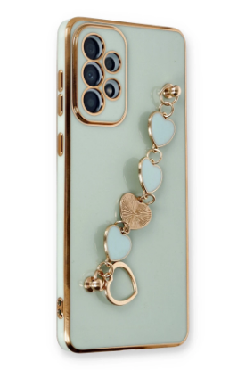 Newface Samsung Galaxy A33 5G Kılıf Esila Silikon - Su Yeşili resmi