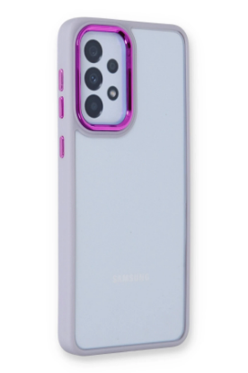 Newface Samsung Galaxy A13 4G Kılıf Dora Kapak - Lila resmi