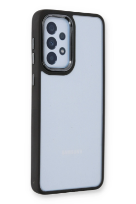 Newface Samsung Galaxy A23 4G Kılıf Dora Kapak - Siyah resmi