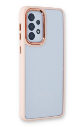 Newface Samsung Galaxy A23 4G Kılıf Dora Kapak - Pudra resmi