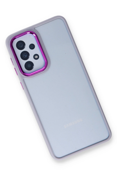 Newface Samsung Galaxy A53 5G Kılıf Dora Kapak - Lila resmi