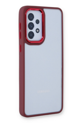 Newface Samsung Galaxy A73 5G Kılıf Dora Kapak - Kırmızı resmi