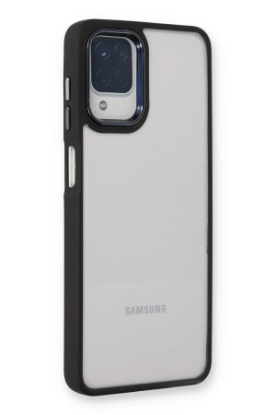 Newface Samsung Galaxy A22 Kılıf Dora Kapak - Siyah resmi