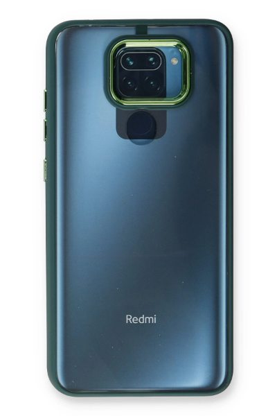Newface Xiaomi Redmi Note 9 Kılıf Dora Kapak - Haki Yeşil resmi