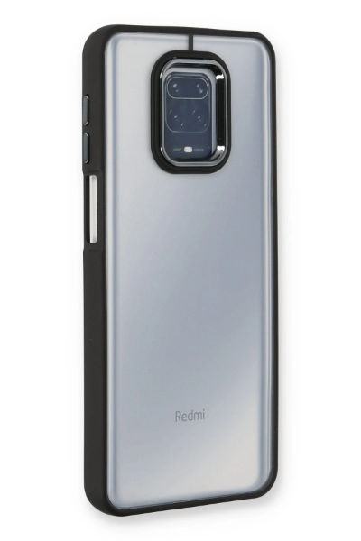 Newface Xiaomi Redmi Note 9 Pro Kılıf Dora Kapak - Siyah resmi