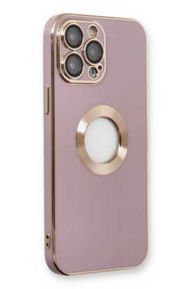 Newface iPhone 13 Pro Kılıf Store Silikon - Mor resmi