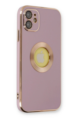 Newface iPhone 12 Kılıf Store Silikon - Mor resmi