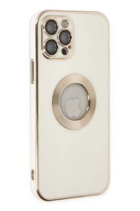 Newface iPhone 12 Pro Kılıf Store Silikon - Beyaz resmi