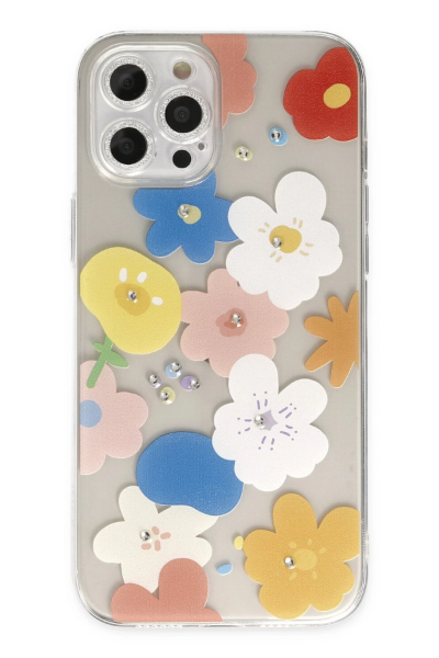 Newface iPhone 12 Pro Max Kılıf Lucky Silikon - Lucky 8 resmi
