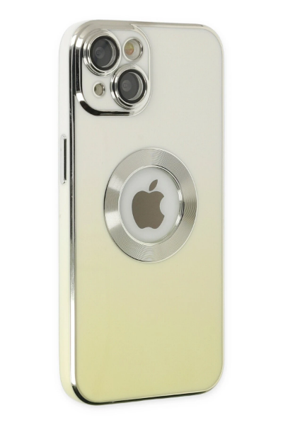 Newface iPhone 13 Kılıf Best Silikon - Sarı resmi