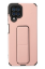 Newface Samsung Galaxy A22 Kılıf Mega Standlı Silikon - Pudra resmi