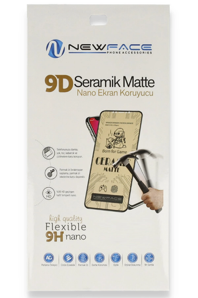 Newface Samsung Galaxy S22 Plus Mat Seramik Nano Ekran Koruyucu resmi