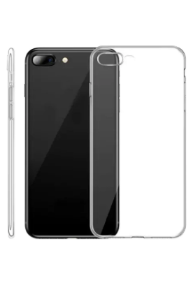 Newface iPhone 8 Plus Kılıf Lüx Şeffaf Silikon resmi