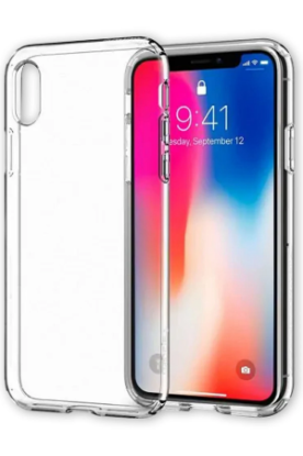 Newface iPhone X Kılıf Lüx Şeffaf Silikon resmi