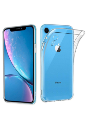Newface iPhone XR Kılıf Lüx Şeffaf Silikon resmi