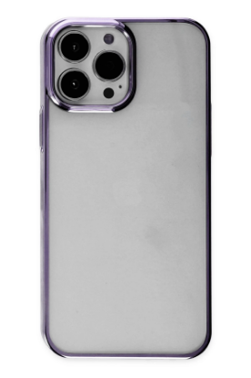 Newface iPhone 13 Pro Kılıf Element Silikon - Mor resmi