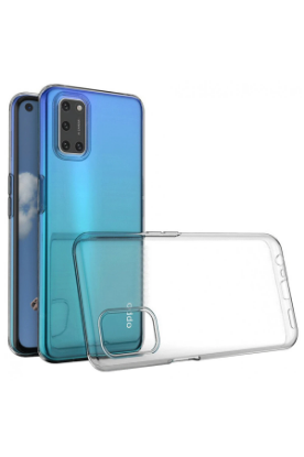 Newface Oppo A52 Kılıf Lüx Şeffaf Silikon resmi