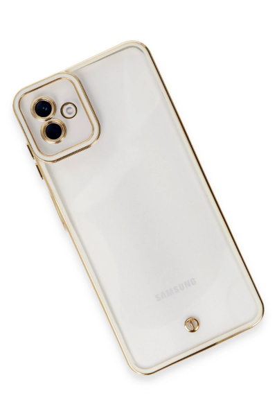 Newface Samsung Galaxy A04 Kılıf Liva Lens Silikon - Beyaz resmi