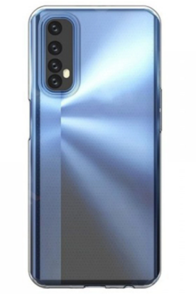 Newface Realme 7 Kılıf Lüx Şeffaf Silikon resmi