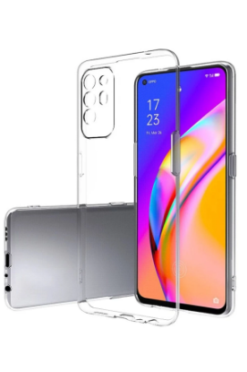 Newface Oppo Reno 5 Lite Kılıf Lüx Şeffaf Silikon resmi