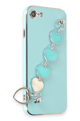 Newface iPhone 7 Kılıf Esila Silikon - Su Yeşili resmi