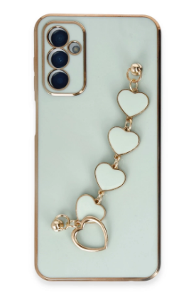 Newface Samsung Galaxy A14 4G Kılıf Esila Silikon - Su Yeşili resmi