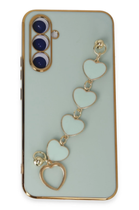 Newface Samsung Galaxy A54 5G Kılıf Esila Silikon - Su Yeşili resmi