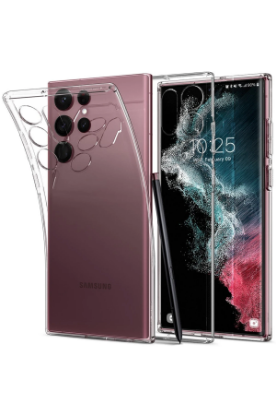 Newface Samsung Galaxy S22 Ultra Kılıf Lüx Şeffaf Silikon resmi